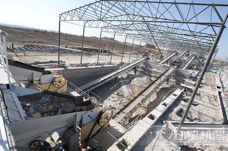 石塊粉碎廠，可就近考察