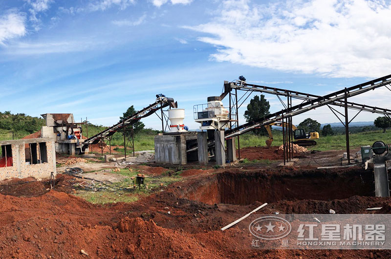 江蘇客戶(hù)石頭變沙子生產(chǎn)線