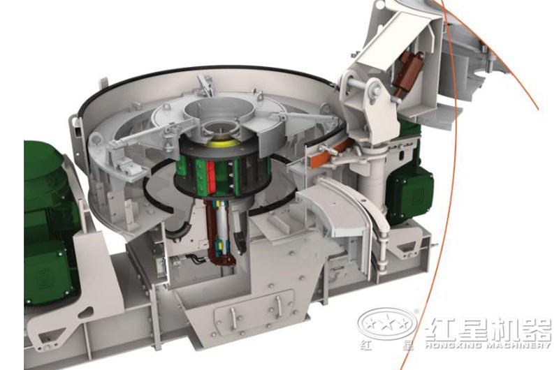 VSI7A制砂機結(jié)構(gòu)內(nèi)芯設(shè)計